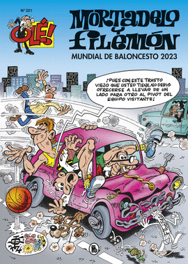 MORTADELO Y FILEMON MUNDIAL DE BALONCESTO 2023