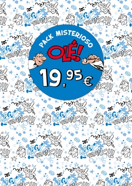 PACK MISTERIOSO AZUL OLÉ MORTADELO