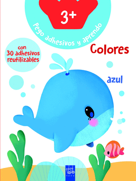 PEGO ADHESIVOS Y APRENDO COLORES +3