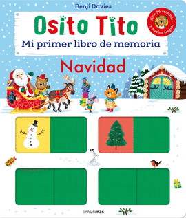 OSITO TITO MI PRIMER LIBRO DE MEMORIA NAVIDAD