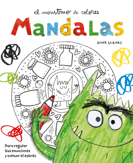 MONSTRUO DE COLORES MANDALAS EL