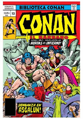 BIBLIOTECA CONAN EL BARBARO N 13