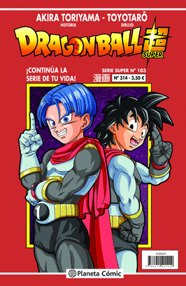 DRAGON BALL SERIE ROJA N 314 N 103