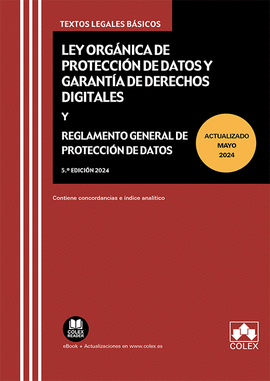 LEY ORGANICA DE PROTECCION DE DATOS PERSONALES Y GARANTIA DE DERECHOS DIGITALES