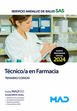 TECNICO /A EN FARMACIA SAS TEMARIO COMUN 2024