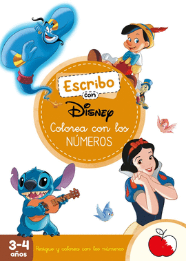 APRENDO CON DISNEY COLOREA CON LOS NUMEROS