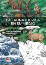 FAUNA IBERICA EN SU MEDIO PARA COLOREAR LA