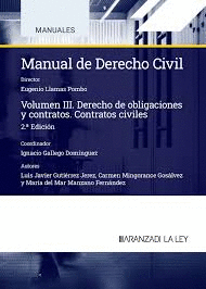 MANUAL DE DERECHO CIVIL VOL III OBLIGACIONES Y CONTRATOS CONTRATOS CIVILES 2024