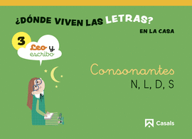 NIVEL 3 DÓNDE VIVEN LAS LETRAS EN LA CASA 4 AÑOS