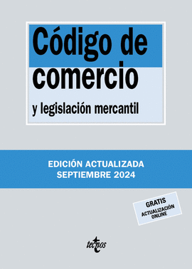 CODIGO DE COMERCIO Y LEGISLACION MERCANTIL 2024