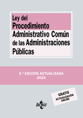 LEY DEL PROCEDIMIENTO ADMINISTRATIVO COMUN DE LAS ADMINISTRACIONES PUBLICAS 2024