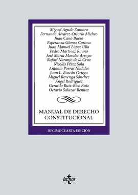 MANUAL DE DERECHO CONSTITUCIONAL 2024