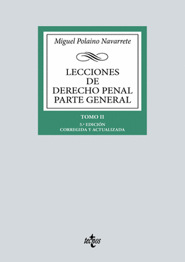 LECCIONES DE DERECHO PENAL PARTE GENERAL TOMO II